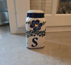 Polish Pottery Salt Shaker